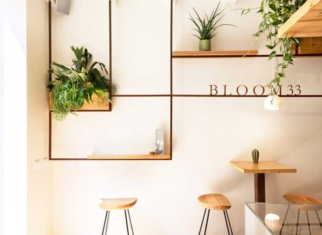 Design dalle linee sottili e una moodboard naturale per il Bloom 33 Botanic Bar di via Mazzini a Crema