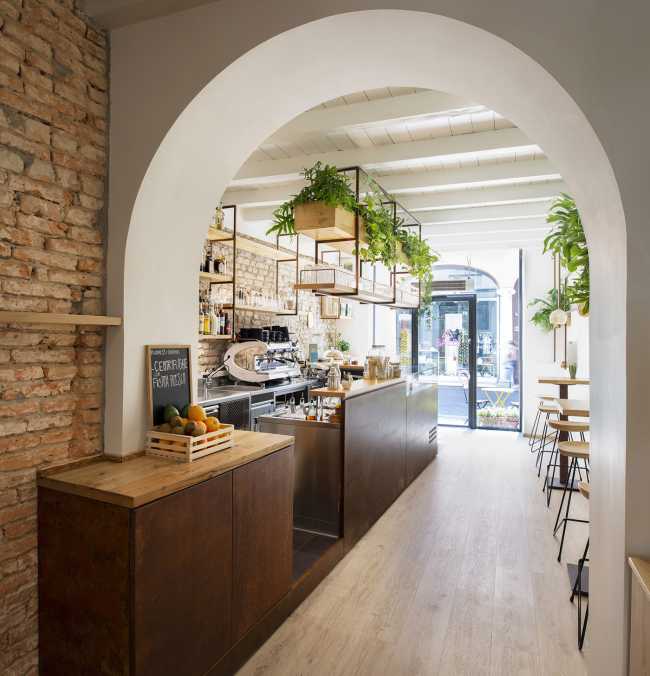 Design dalle linee sottili e una moodboard naturale per il Bloom 33 Botanic Bar di via Mazzini a Crema