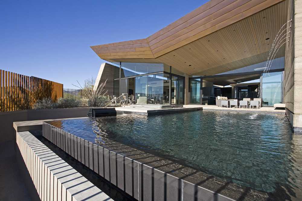 Desert Wing, villa nel deserto di Sonora eco del paesaggio circostante