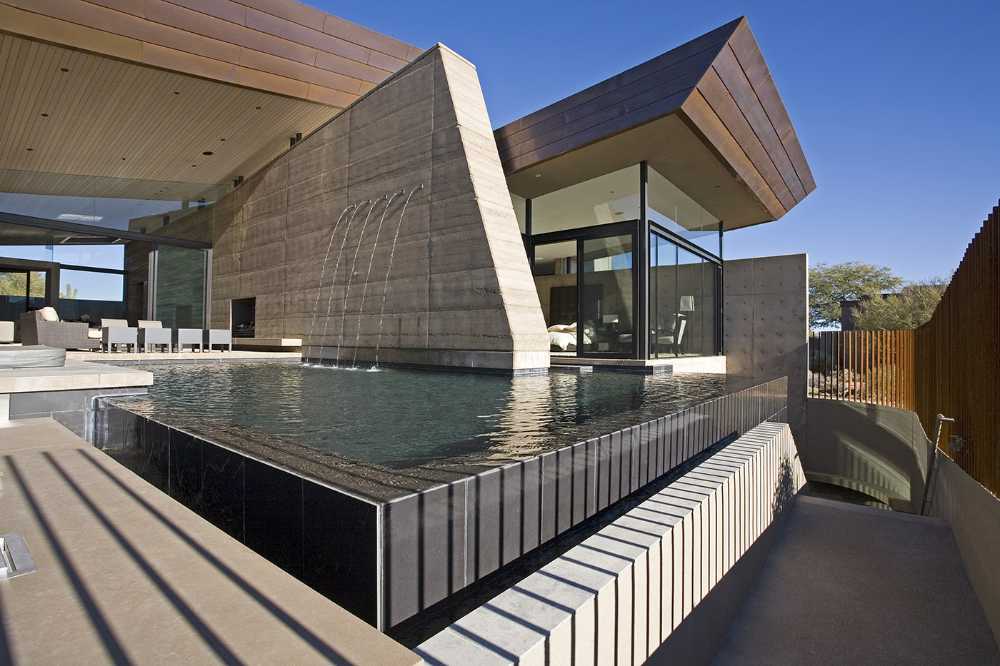 Desert Wing, villa nel deserto di Sonora eco del paesaggio circostante