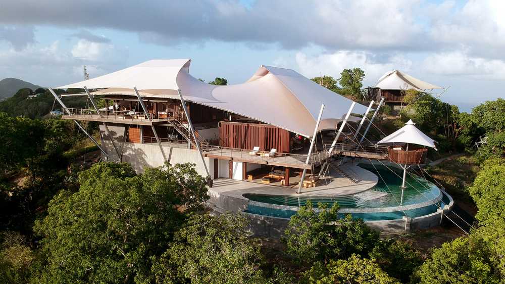 The Sail House: the sailboat which inspires the design of a Californian villa