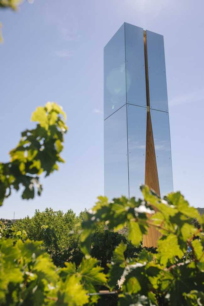 Ephemeral installation in the Spanish vineyards: the essence of wine in design, LAN- 4