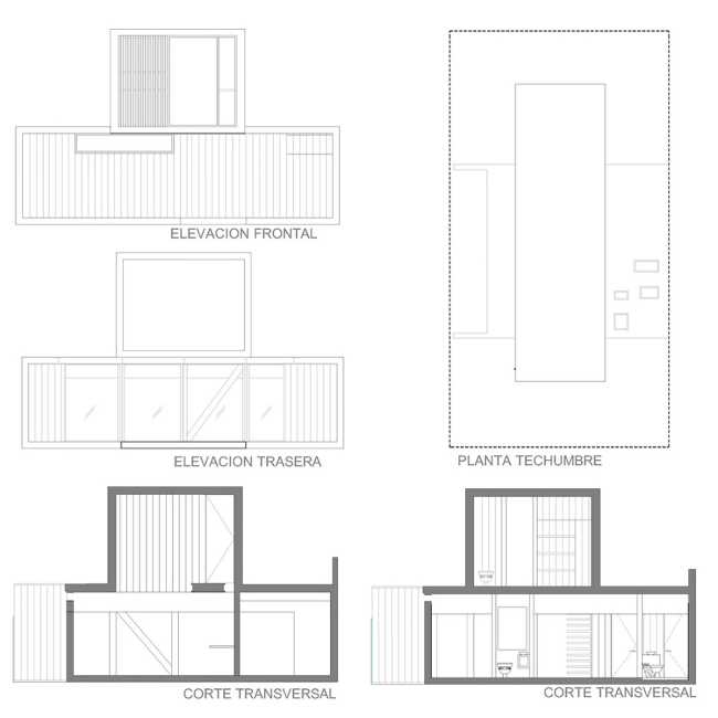Legno, vetro e cemento per FS Residence a Santiago del Cile