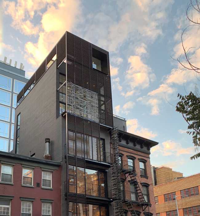 512GW Townhouse: a new sustainable urban residence in Soho thanks to Climate Skin