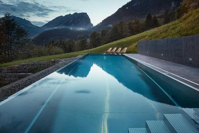 Hotel am Holand. Ampliación de un hotel para albergar una gran variedad de espacios de bienestar