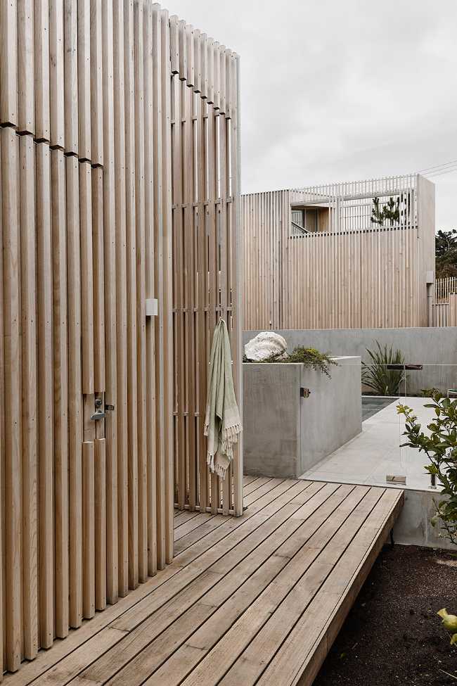 Franklin Residence, un capullo blanco de inspiración japonesa