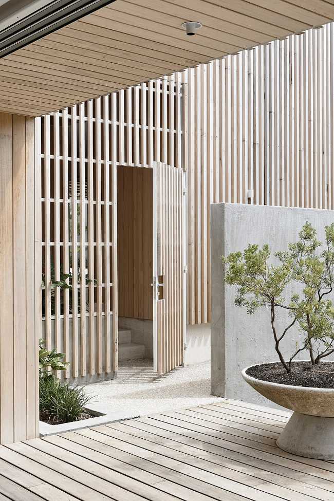 Franklin Residence, un capullo blanco de inspiración japonesa