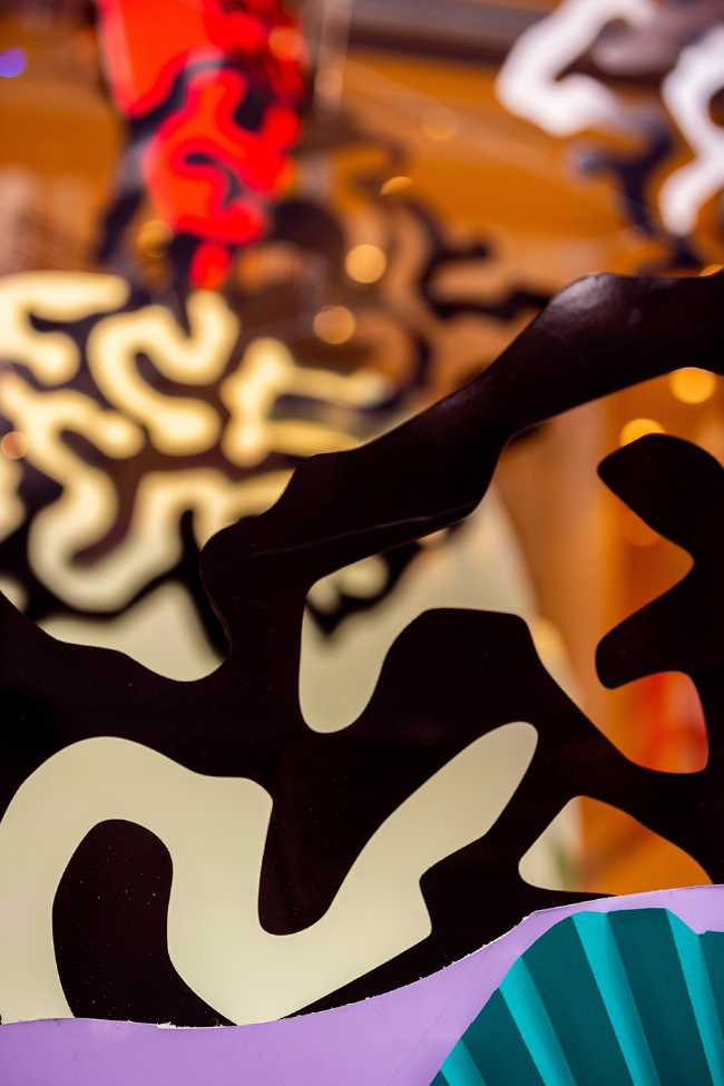 Coral. A paper artwork that pays homage to the marine life