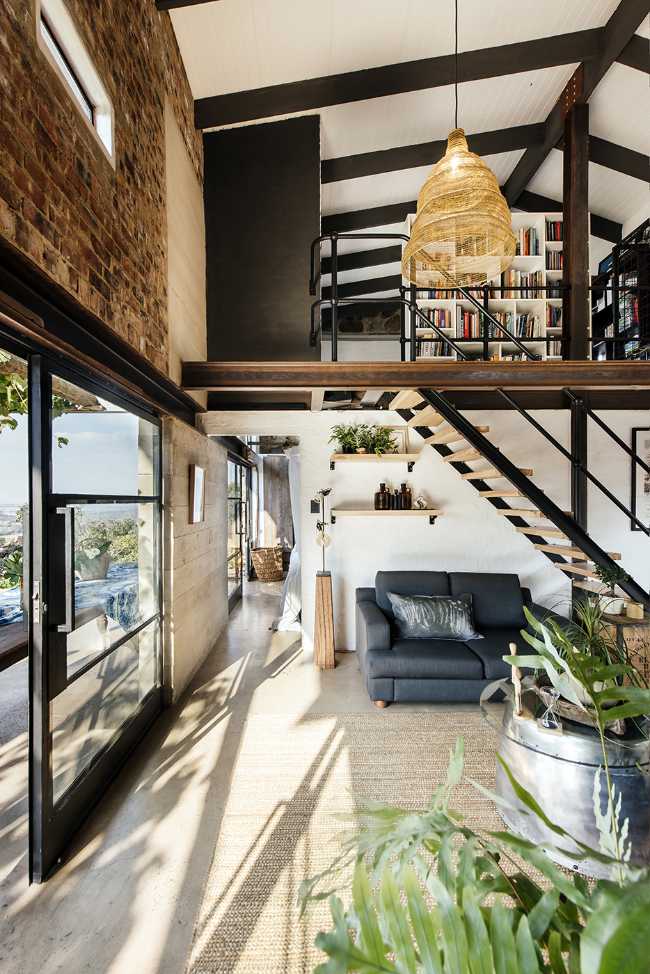 A stony façade for Cottage Rock, so you can climb the walls of your own home