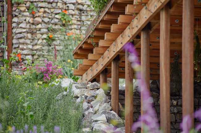 El Terreno. Un jardin urbain conçu comme un espace destiné à sensibiliser à la durabilité environnementale