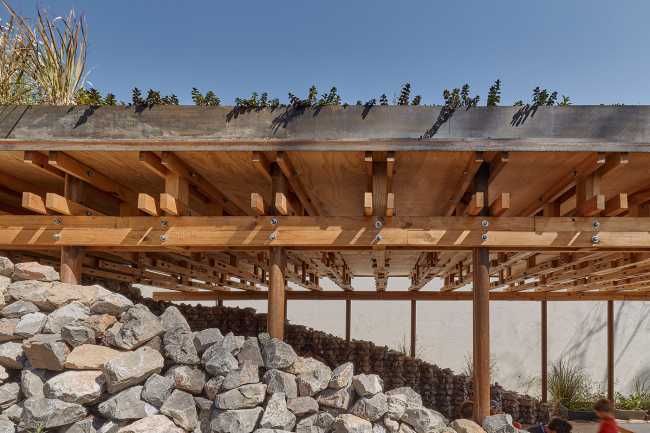 El Terreno. Un jardin urbain conçu comme un espace destiné à sensibiliser à la durabilité environnementale