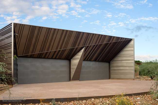 Playful collection of organic shapes in the desert: Dancing Light Residence