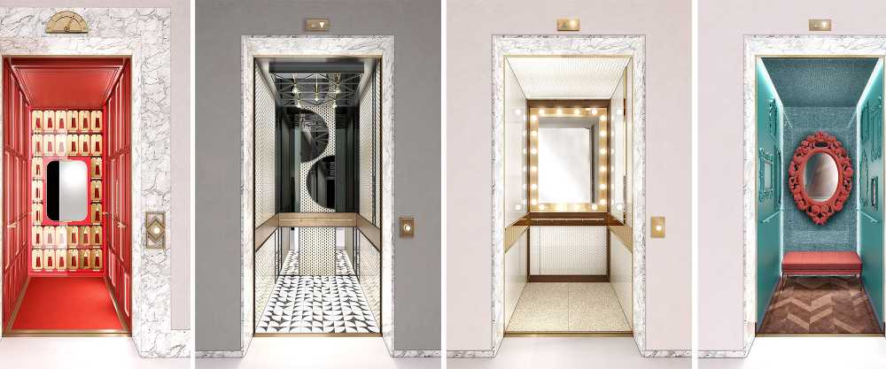 POP UP, el ascensor inspirado en el mundo del cine diseñado para dar personalidad a un espacio de servicio