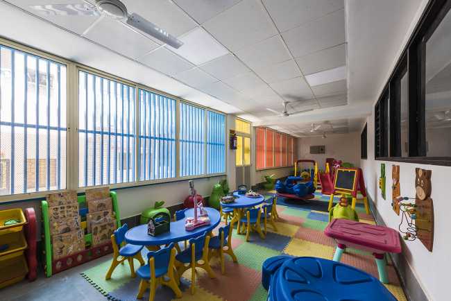 Urdaa School. A colourful, sustainable space to accompany children as they grow up
