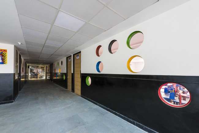 Urdaa School. A colourful, sustainable space to accompany children as they grow up