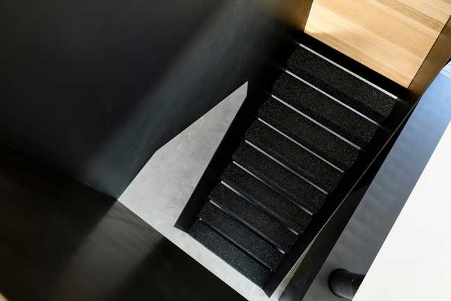 Pure materiality and clean aesthetics for a sculptural home that never forgets to