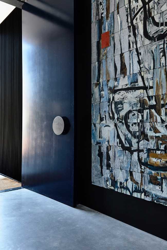 Pure materiality and clean aesthetics for a sculptural home that never forgets to