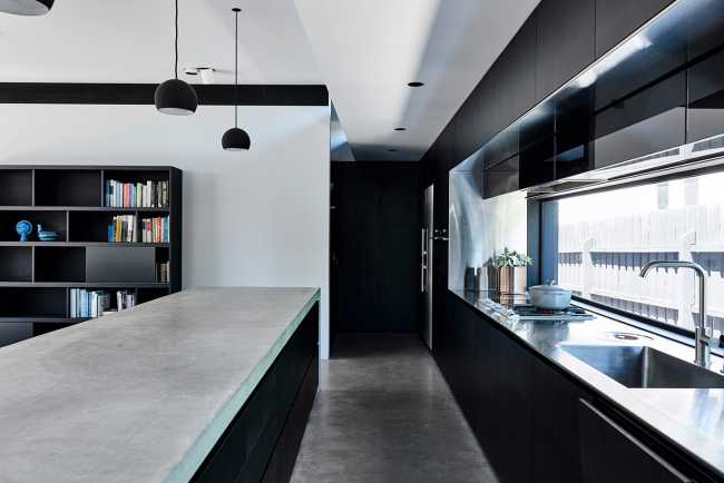 Pure materiality and clean aesthetics for a sculptural home that never forgets to
