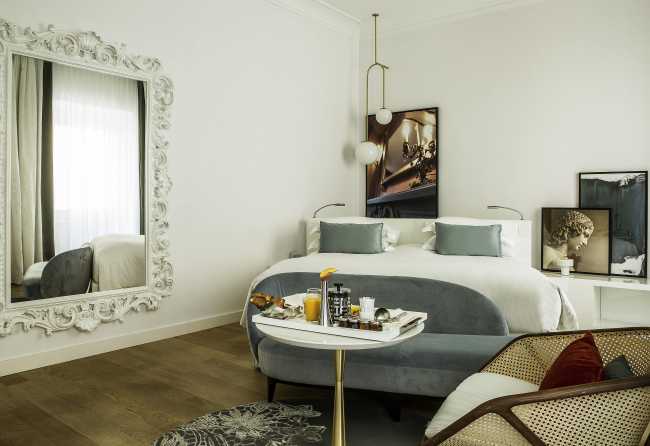 Restyling del Sofitel Rome Villa Borghese. Design degli interni a comfort acustico per uno spazio da vivere a pieno