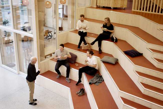 Vindmậllebakken, cohousing sociale. Un’architettura in legno che mette al centro  per la condivisione