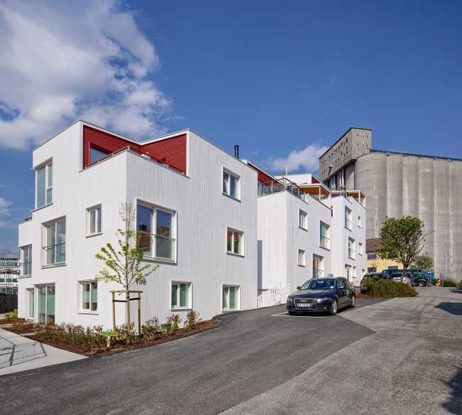 Vindmậllebakken, social cohousing. A wooden architecture that focuses on sharing