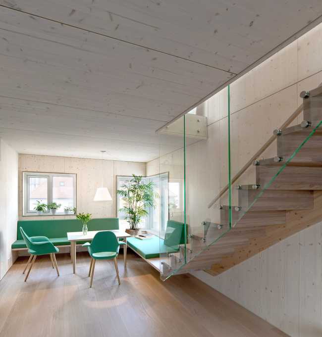 Vindmậllebakken, social cohousing. A wooden architecture that focuses on sharing