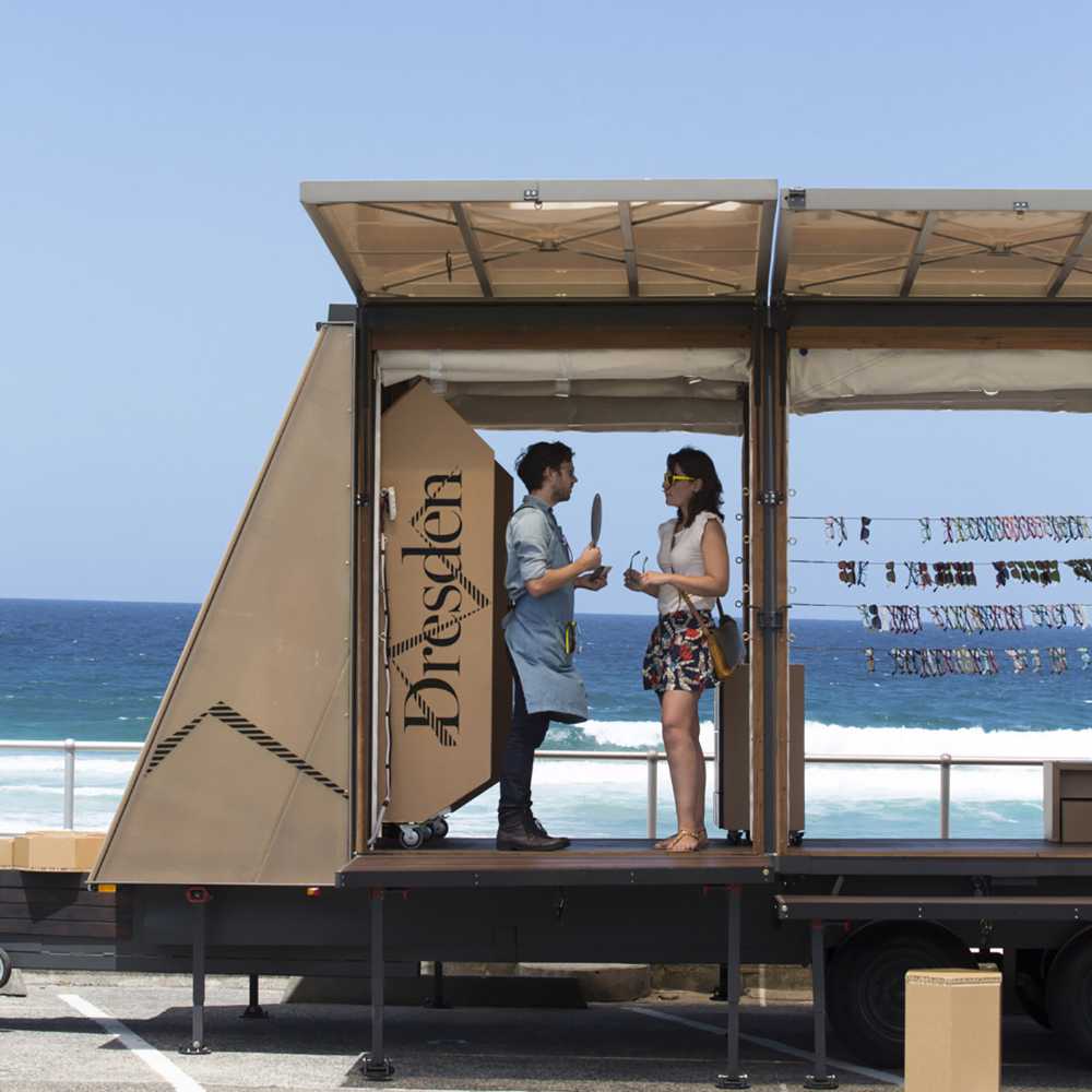 Dresden Mobile. Una tienda móvil que encarna los valores y la ética de la sociedad actual