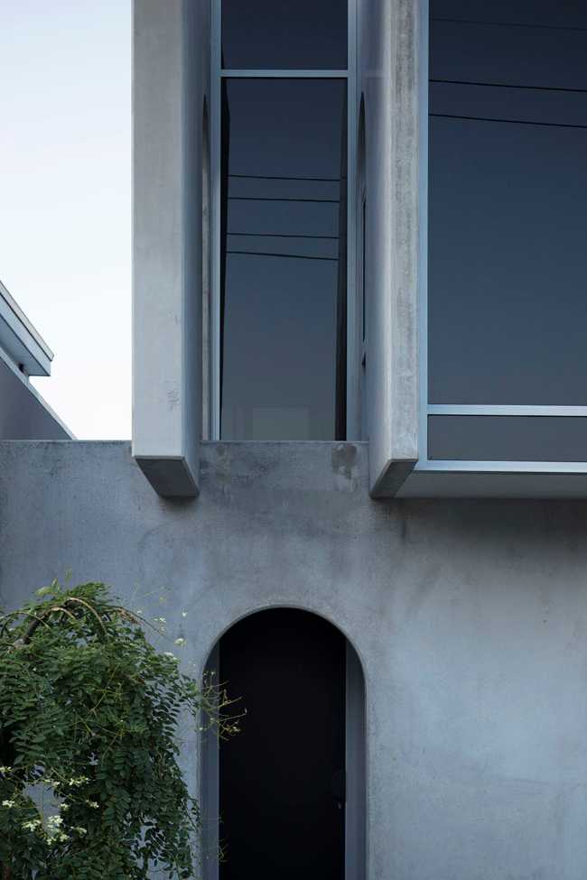 A very minimal range of materials for an urban redevelopment project