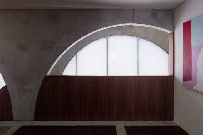 A very minimal range of materials for an urban redevelopment project