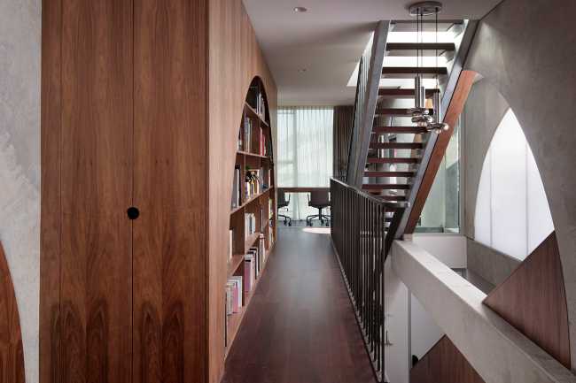 A very minimal range of materials for an urban redevelopment project