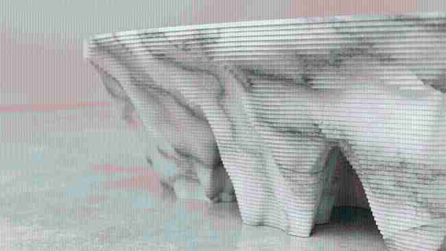 Monument Valley Coffee Table, a coffee break that pays homage to the iconic rock formations of the Wild West