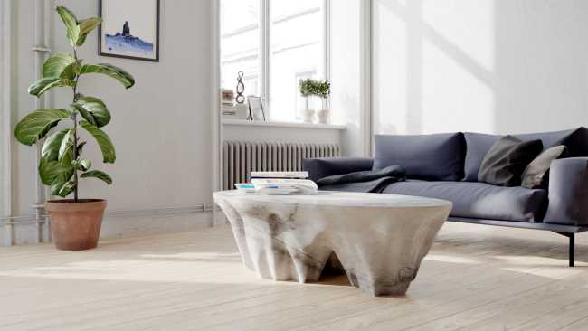 Monument Valley Coffee Table, a coffee break that pays homage to the iconic rock formations of the Wild West