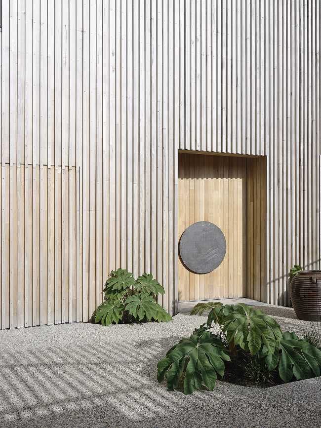 Franklin Residence, un capullo blanco de inspiración japonesa