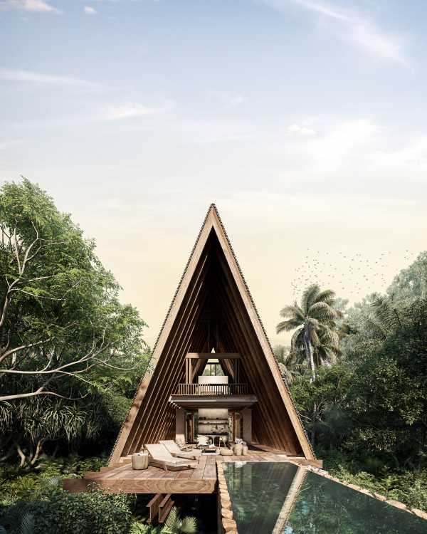 Intimately engaging with the Mexican jungle: Casa Ciempiés