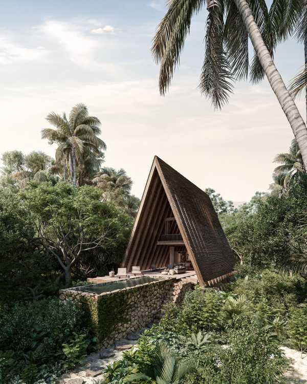 Intimately engaging with the Mexican jungle: Casa Ciempiés
