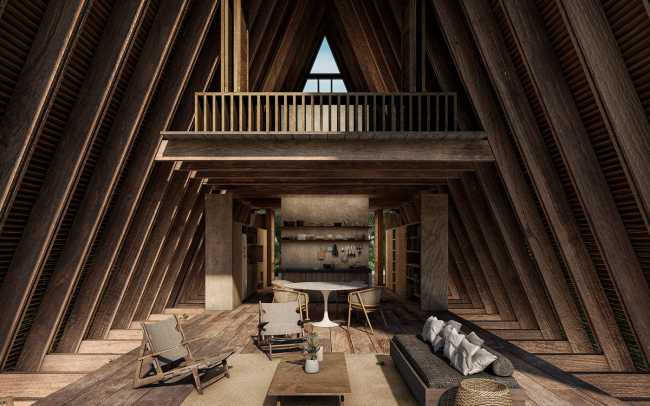 Intimately engaging with the Mexican jungle: Casa Ciempiés