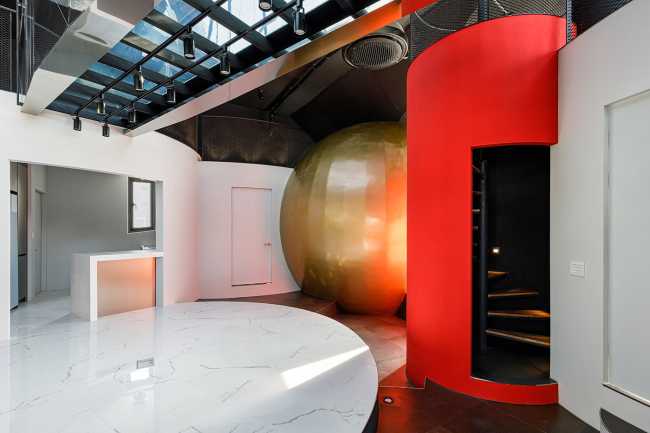 Mars, the architecture inspired by the suggestive landscape of the Red Planet