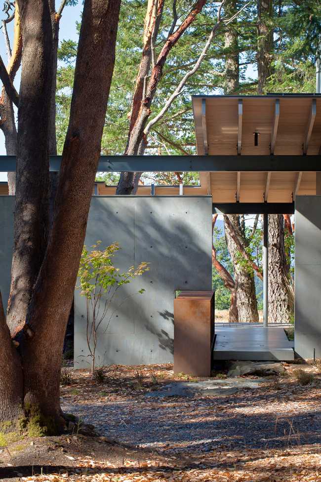 Suncrest Residence: architecture and design on Orca Island