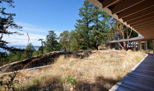 Suncrest Residence: architecture and design on Orca Island