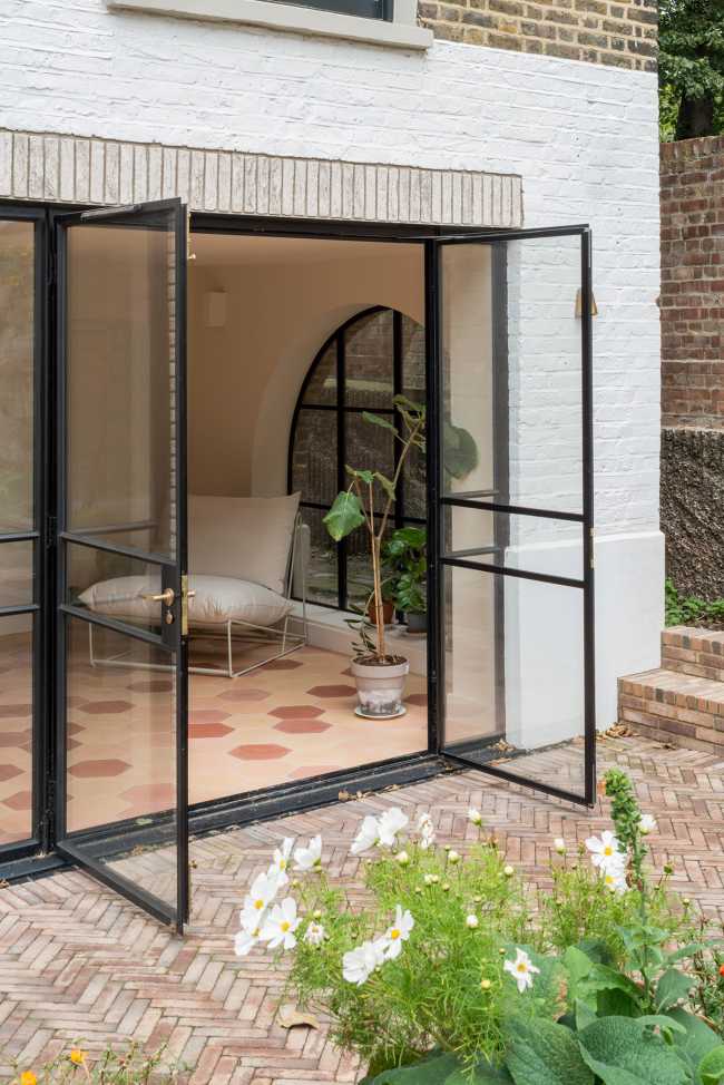 A new stairwell brightens up and adds light to an old property