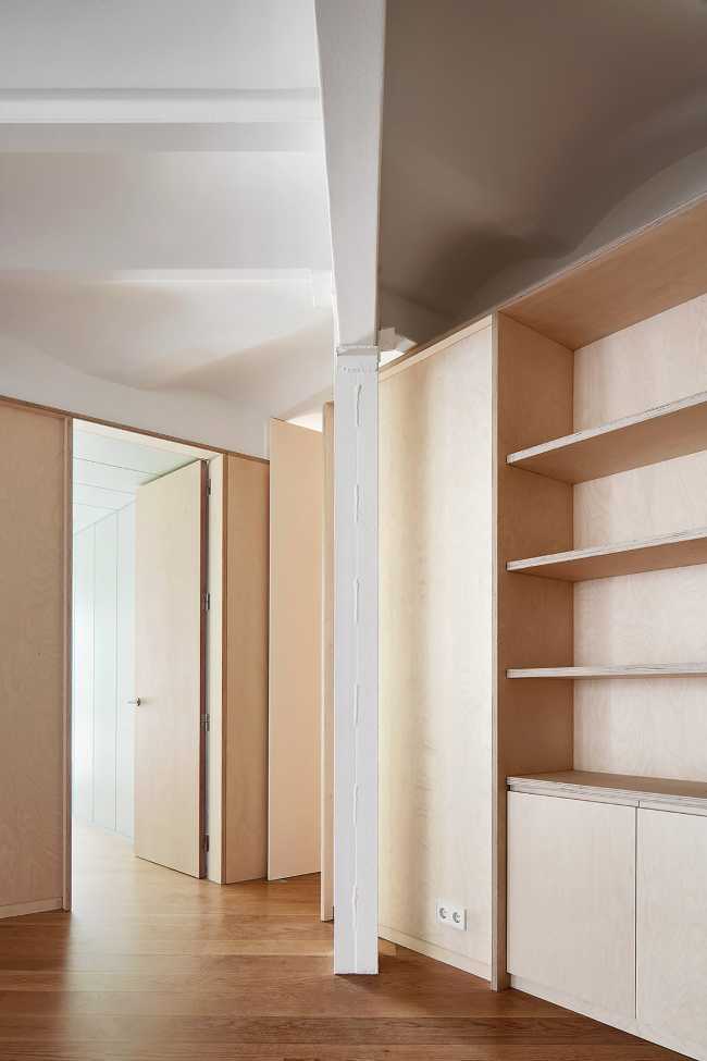 Ritrovare il senso e la bellezza degli spazi in un appartamento degli anni ‘70