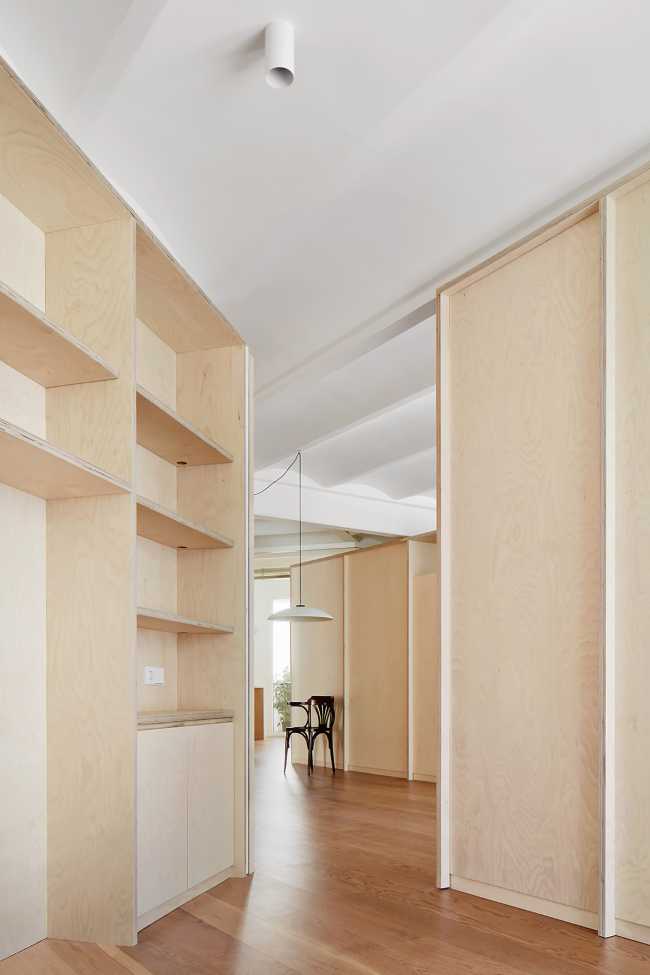 Ritrovare il senso e la bellezza degli spazi in un appartamento degli anni ‘70