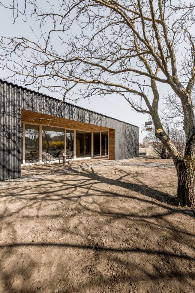 House in a Walnut Grove- minimalist living amidst nature