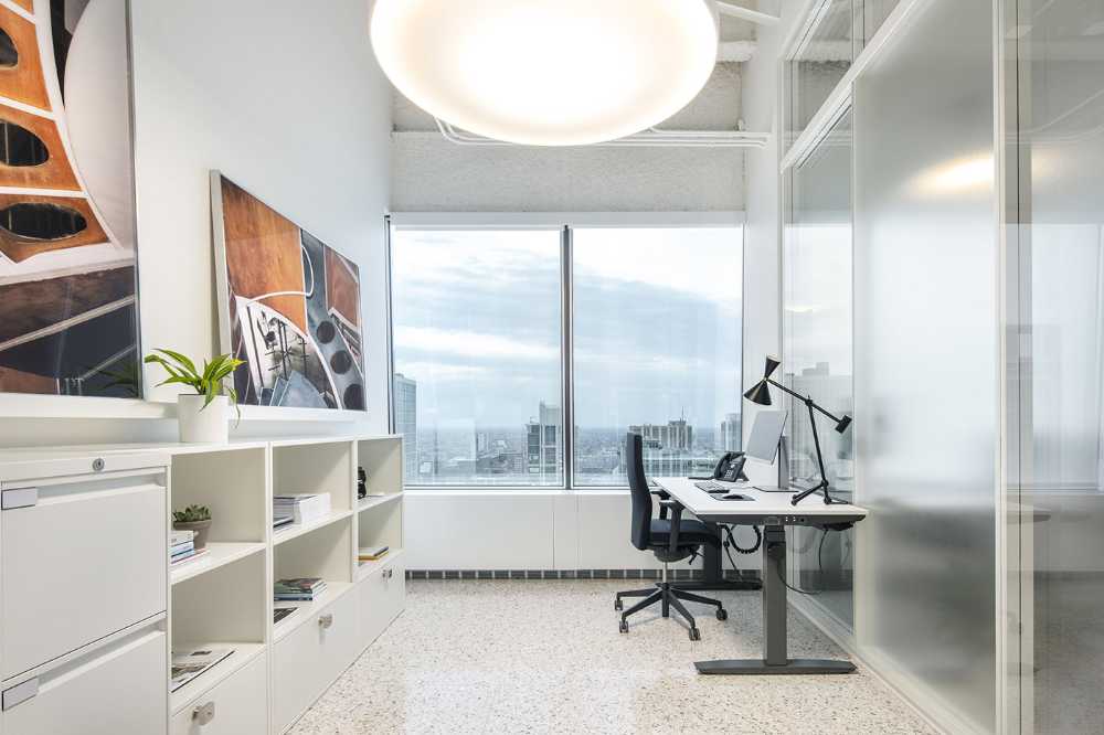 Consulado suizo de Chicago, el proyecto de diseño de interiores inspirado en la arquitectura orgánica de Otto Kolb.