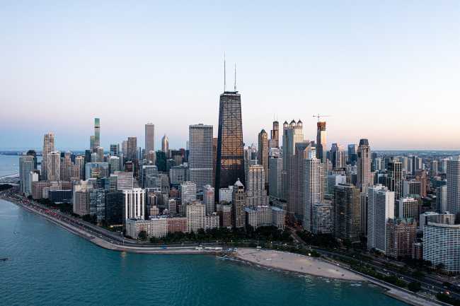 Consulado suizo de Chicago, el proyecto de diseño de interiores inspirado en la arquitectura orgánica de Otto Kolb.