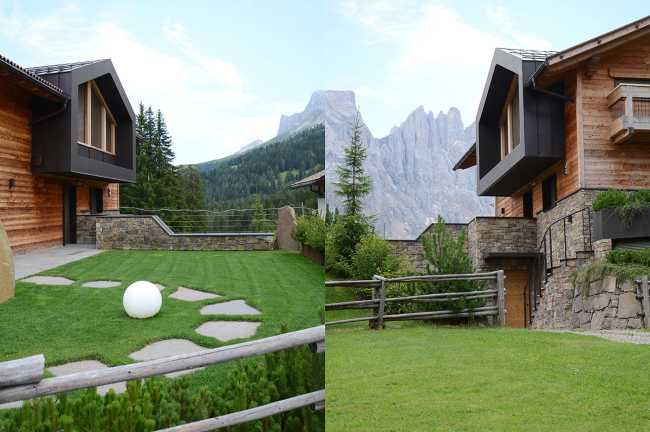 Una “capanna da sogno” inserita nello splendido paesaggio alpino. Chalet in pietra progettato nel pieno rispetto del genius loci