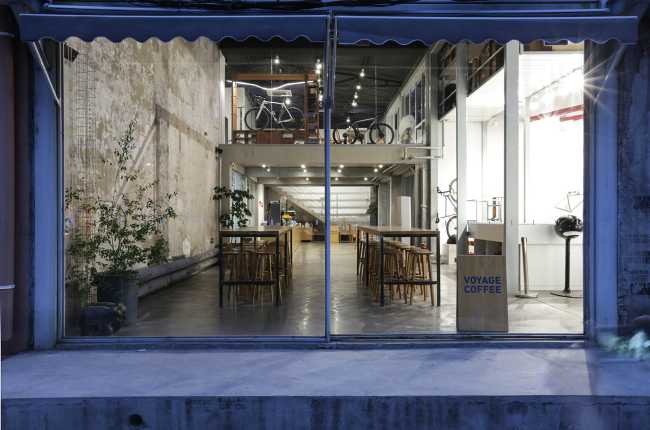 Voyage Coffee 798, a project that brings space back to its origins