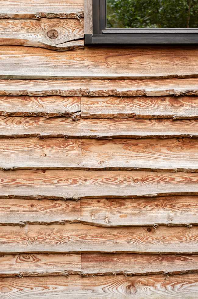 11 poles and a pentagonal plant for the ecological house that floats half a meter above the ground