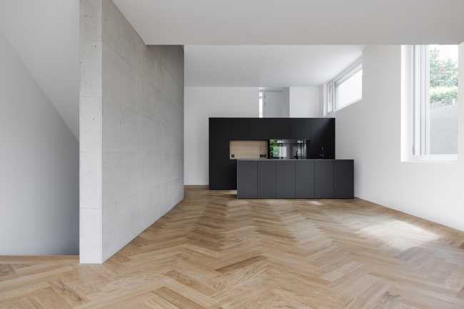 One structure, two dwellings, a stylish and elegant design