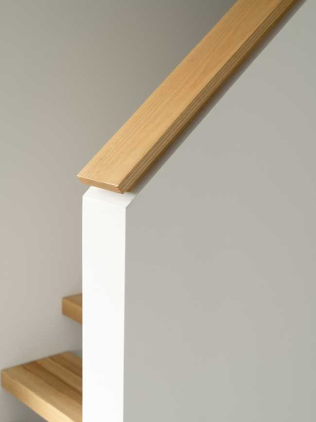 Una silhoutte presa in prestito dal vocabolario degli edifici rurali del New England: Saltbox Passive House